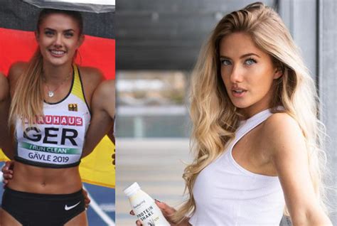 world s hottest track athlete alica schmidt makes bold promise as