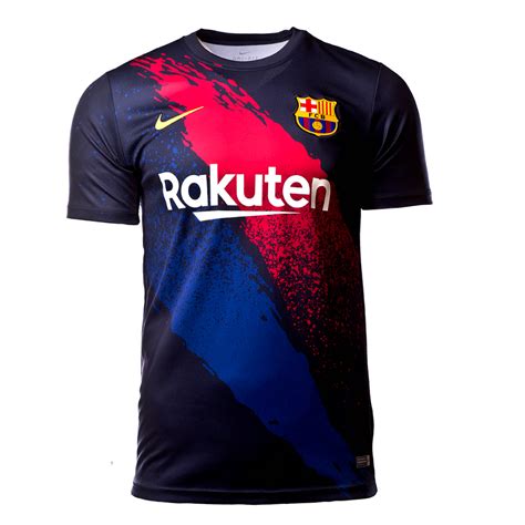 barcelona   pre match shirt soccer