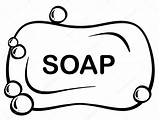 Soap Bar Illustration Stock Vector Clipart Interactimages Depositphotos sketch template
