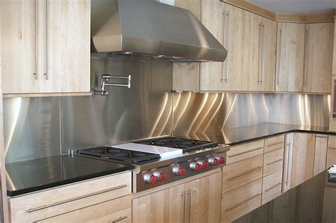 Stainless Steel Solution for Your Kitchen Backsplash
