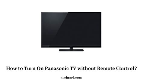 turn  panasonic tv  remote control