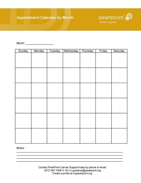 printable appointment schedule templates appointment calendars