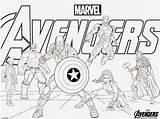 Vengadores Avengers Imprime Pinta sketch template