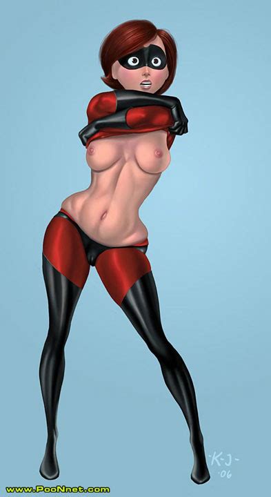 famous cartoons pics with naked elastigirl spreading her ass