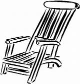 Chair Lawn Furniture Coloring Pages sketch template