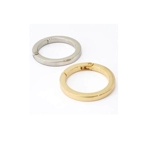 nickel flat screw   ring  ring gate ring    bag parts accessories  luggage