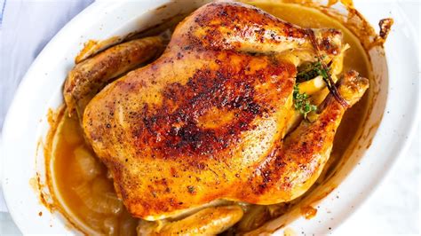 simple whole roasted chicken recipe with lemon how to roast a whole