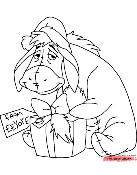 disney christmas coloring pages  disneyclipscom