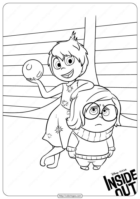 joy coloring sheet coloring pages