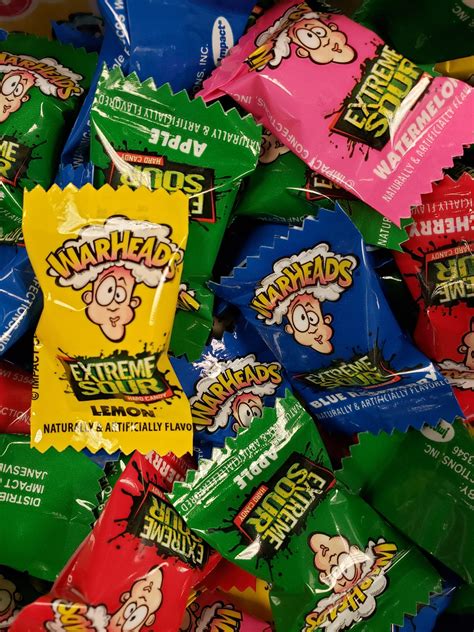 warheads extreme sour hard candy crowsnest candy company