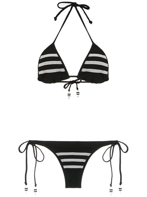 amir slama knitted bikini set farfetch in 2021 knitted bikini
