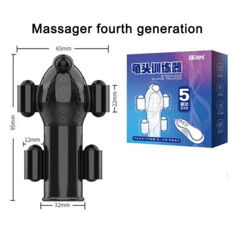 vibrating penis head massager male masturbator glans vibrator sex toys