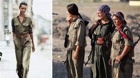 peshmerga style handm sorry for ‘kurdish female fighter