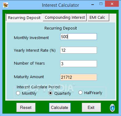 interest calculator  review
