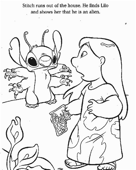 lilo  stitch coloring pages  kids updated
