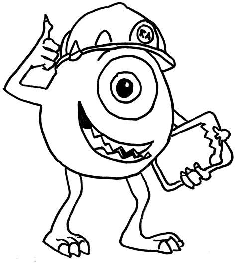 disney coloring pages pictures monsters  coloring pages
