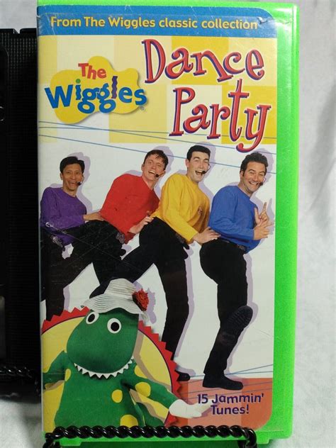 wiggles  wiggles dance party vhs   jammin tunes