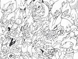 Pokemon Coloring Pages Mega Legendary Evolution Lucario Printable Getcolorings Getdrawings Dragon Pag Color Print Colorings sketch template