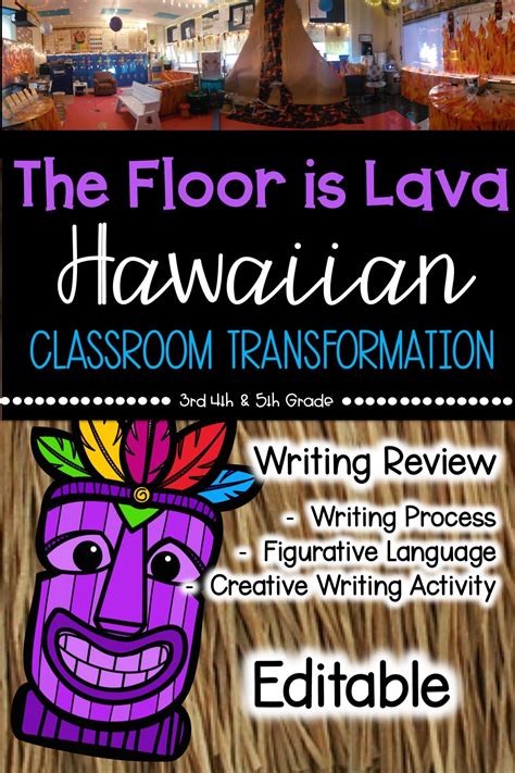 floor  lava  hawaiian classroom transformation classroom