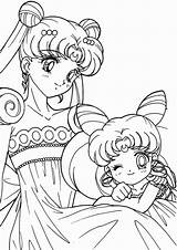 Sailor Chibi Kolorowanki Tulamama Mewarnai Czarodziejka Ksiezyca Stampare Wydrukowania Tuxedo Crystal Azcoloring sketch template