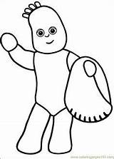 Garden Night Coloring Pages Colouring Iggle Piggle Cbeebies Book Info Printable Kids Colorir Desenhos Pintar Birthday Drawing Da Para Drawings sketch template