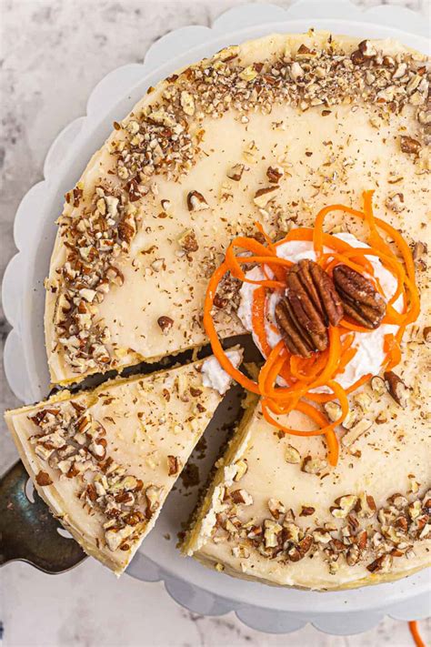 carrot cake cheesecake easy dessert recipes