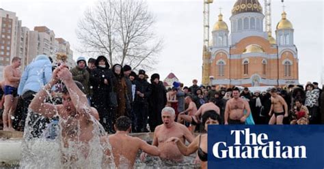 Orthodox Christians Brave Cold Water To Celebrate Epiphany World News