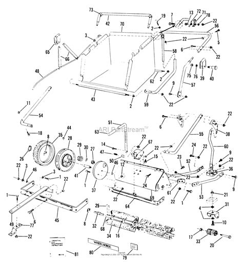 toro  vc  lawn vacuum  parts diagram  lawn sweeper vehicle identification