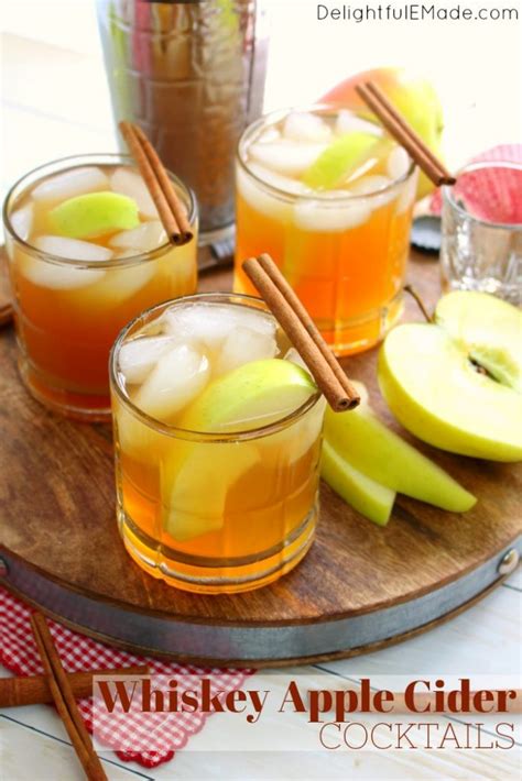 Whiskey Apple Cider Cocktail The Ultimate Fall Cocktail