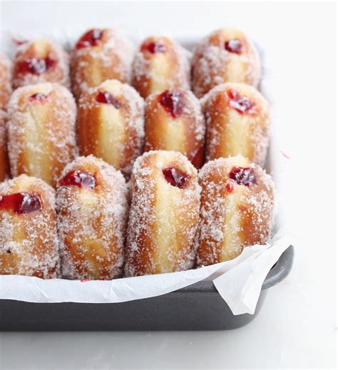 raspberry filled donuts recipe