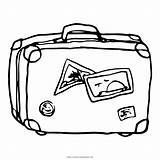 Coloring Luggage Baggage Getdrawings Pages Getcolorings Print sketch template