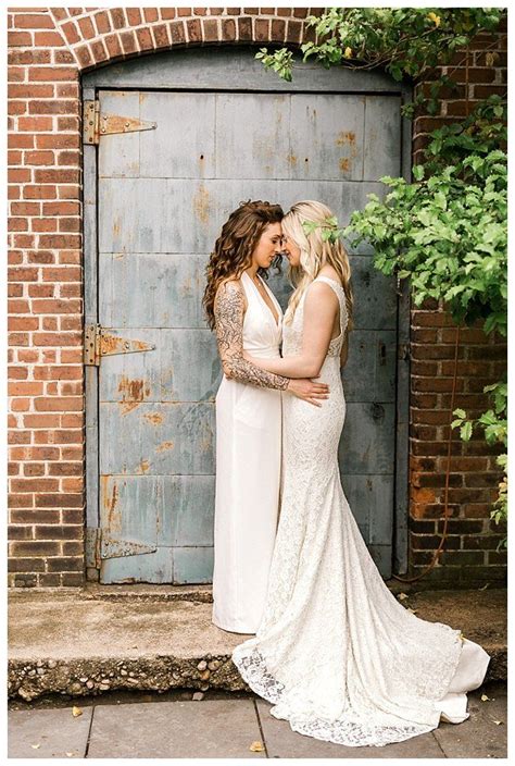 jennifer and anna s love filled wedding at the lace factory love inc