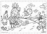 Esponja Sus Patricio Squarepants Lula Calamardo Sponge Pinto Molusco Locomotor Doraemon Colorar 10puntos 保存 Starklx sketch template