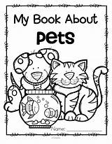 Pets Pet Preschool Activity Activities Book Printables Pages Theme Make Animal Color Kindergarten Dog Coloring Draw Animals Books Kidsparkz Read sketch template