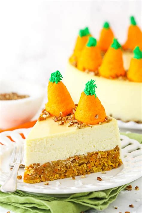 carrot cake cheesecake recipe life love  sugar