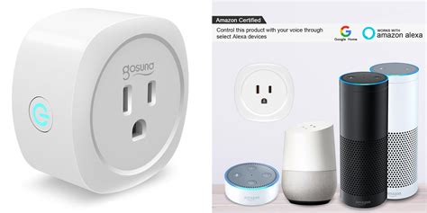 turn  coffee maker   voice commands gosund  pack wi fi smart plugs  totoys