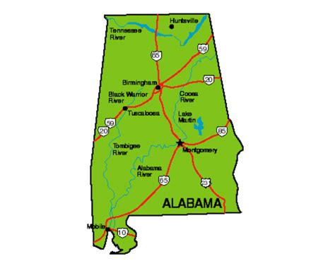 alabama fun facts food famous people attractions
