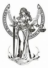 Goddess Justice Drawing Lady Tattoo Tattoos Themis Libra Nemesis Kunst Result Sketches Scale Artstation Paintingvalley Greek Find Choose Board sketch template