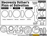 Salvation Lds Gospel Outs Sheet Liahona Onlycoloringpages Fhe Mormonlink sketch template
