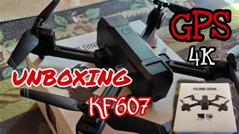 unboxing drone kf gps  youtube