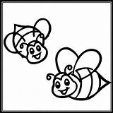 Bumble Bumblebee Abeja Abelha Coloringhome Bestcoloringpagesforkids sketch template