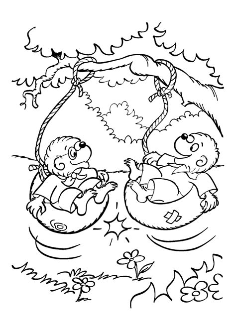 berenstain bears halloween coloring pages coloring home