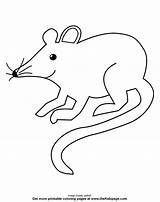 Rat Coloring Cartoon Pages Clipart Kids Printable Colouring Library Popular Books Coloringhome sketch template