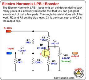 beavis audio research stompbox schematics diy audio projects electronic engineering diy