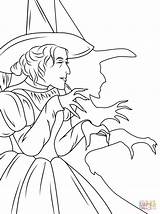 Witch Coloring Pages Printables Getcolorings sketch template