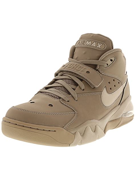 nike nike mens air force max high top leather basketball shoe