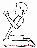 Sitting Boy Coloring Pages Template sketch template