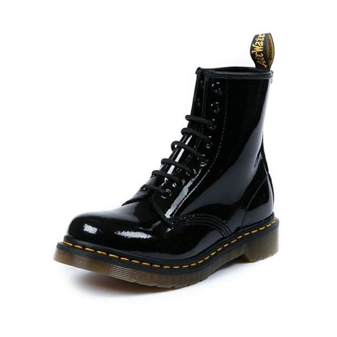 dr martens  eye boot black patent journeys shoes zapatos ropa