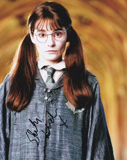 Shirley Henderson Moaning Myrtle In Harry Potter Signed