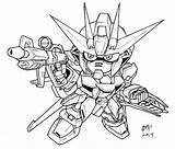 Gundam Coloring Pages Sd Wing Chibi Strike Printable Lineart Sheets Hobbies Crafts Aile Tattoo Sketch Kids Color Version Colouring Book sketch template